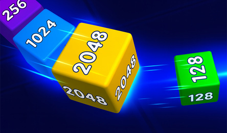 Game Cube Snake 2048