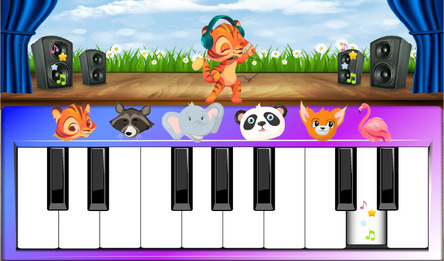 Game Piano for kids