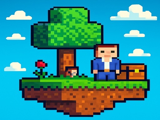 Game Screenshot Noob: Skyblock Survival