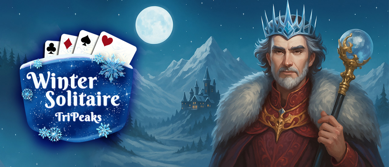 Game Screenshot Winter Solitaire TriPeaks