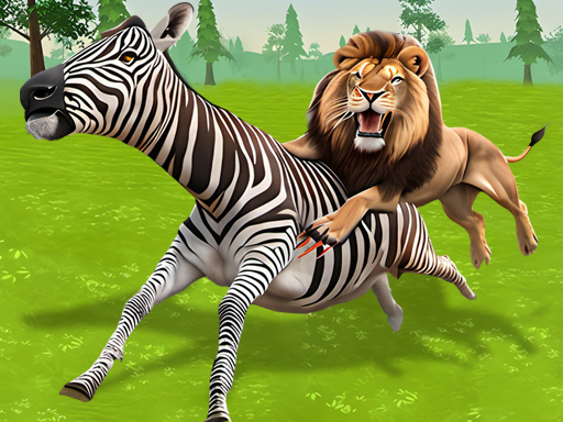 Game Screenshot Lion Family Sim Online