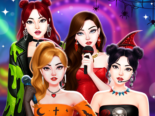 Game Screenshot Black Pink Halloween Concert