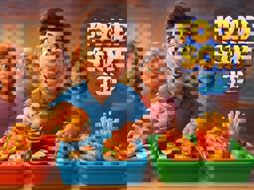 Game Screenshot Food Sort 3D