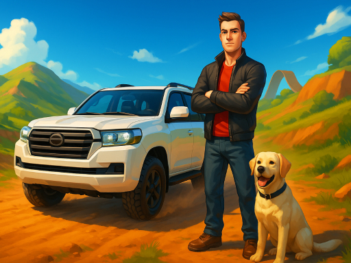 Game Screenshot Land Cruiser Offroad Driver