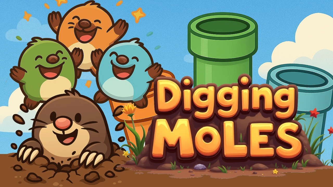 Game Screenshot Digging Moles
