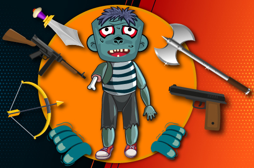 Game Screenshot Kick The Zombie