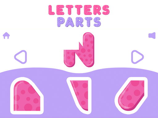 Game Screenshot Letters Parts