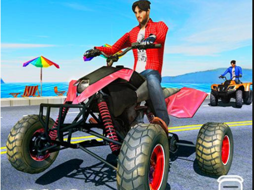 Game Screenshot Quad Bike Traffic Racing Mania