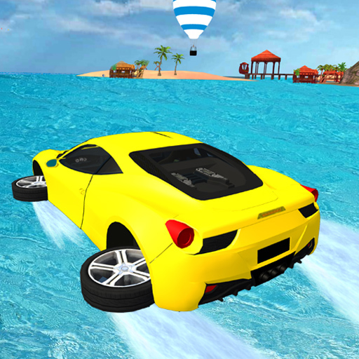 Game Screenshot Water surfing Car Game