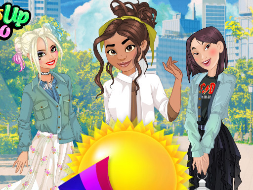 Game Screenshot Summer Midi Skirt Fashion