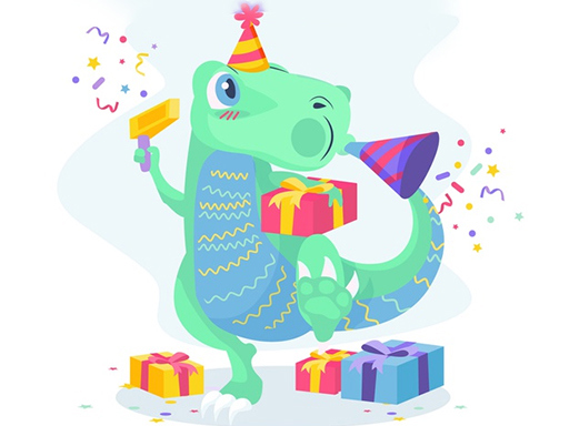 Game Screenshot Dino Party Jigsaw