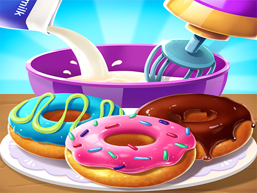 Game Screenshot Sweet Donut Maker Bakery