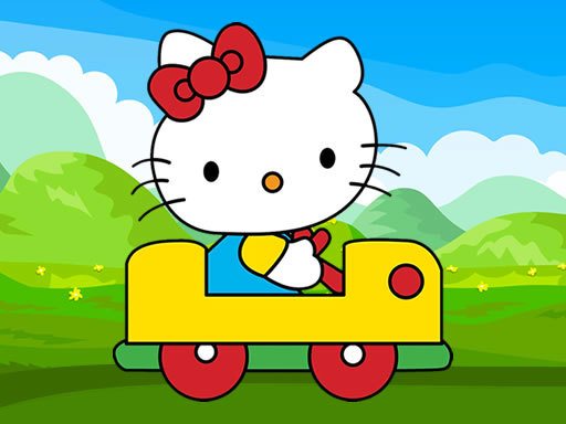 Game Screenshot Cute Kitty Car Jigsaw
