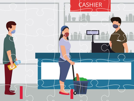 Game Screenshot Social Distancing Jigsaw