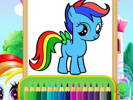 Game Screenshot Wonder Pony Coloring