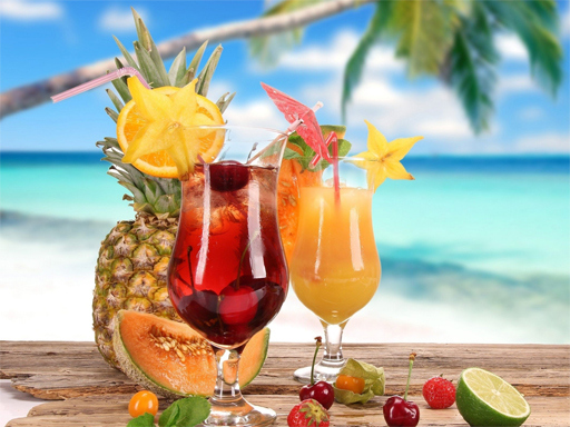 Game Screenshot Summer Drinks Puzzle