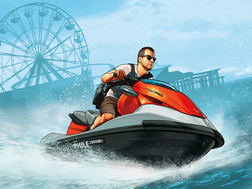 Game Screenshot Jet Ski Puzzle