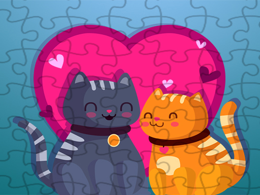 Game Screenshot Cats Love Jigsaw
