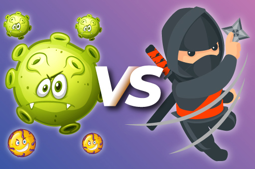 Game Screenshot Virus Ninja 2