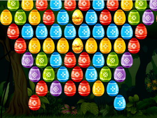 Game Screenshot Bubble Shooter Easter