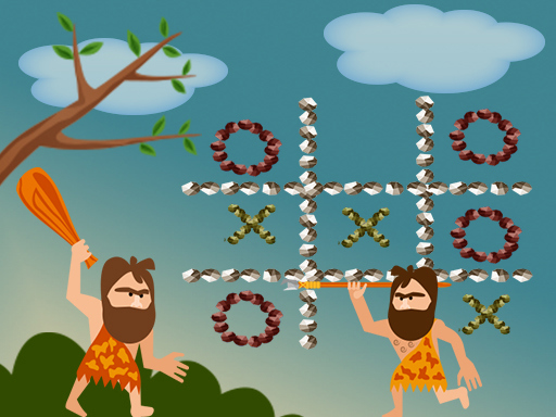 Game Screenshot Tic Tac Toe Stone Age