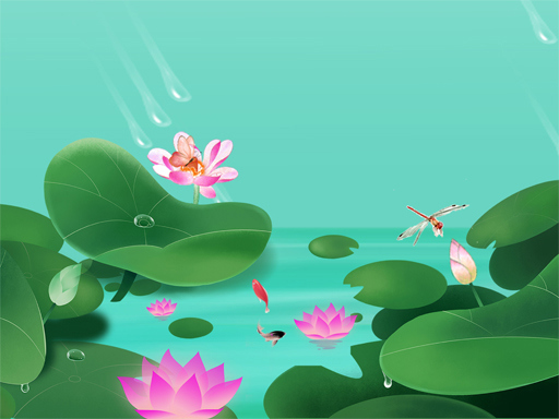 Game Screenshot Lotus Flowers Slide
