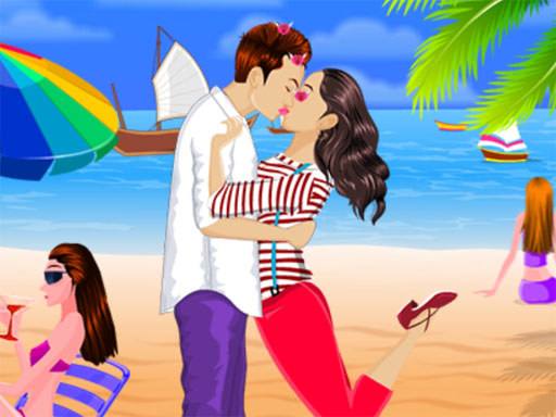 Game Screenshot First Valentine Kissing