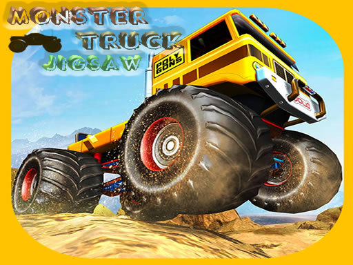 Game Screenshot Monster Trucks Jigsaw