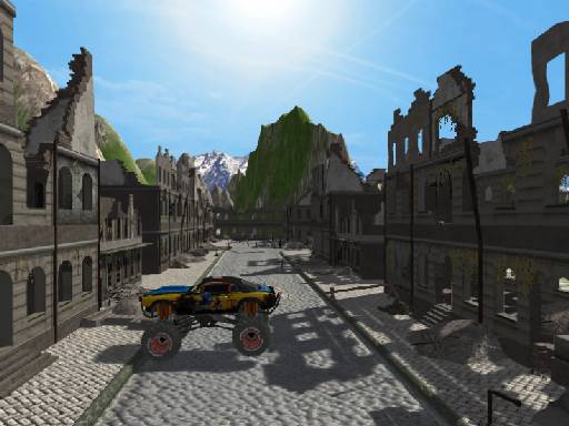 Game Screenshot Destroyed City Drive