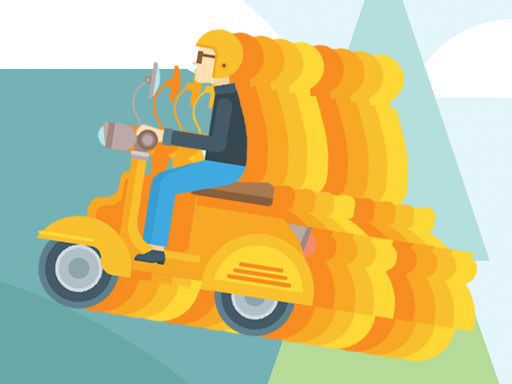 Game Screenshot Super Scooter Jigsaw