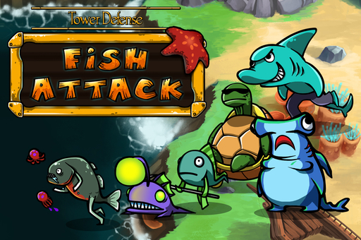 Game Screenshot Tower defense : Fish attack