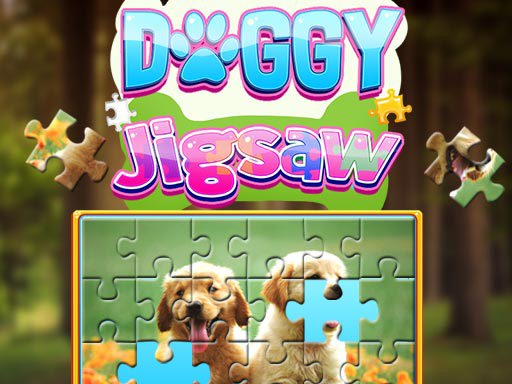 Game Screenshot Doggy Jigsaw