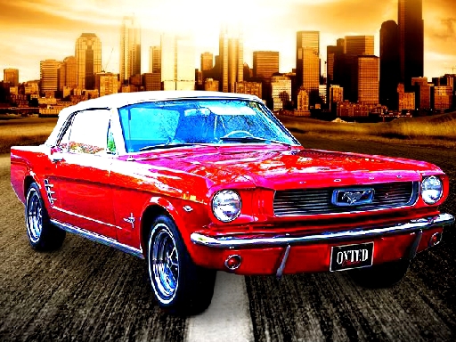 Game Screenshot Daily Mustang Jigsaw