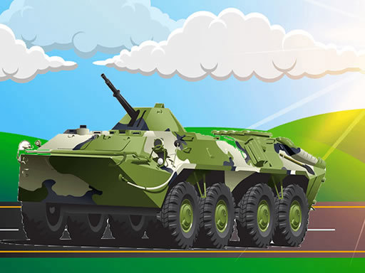 Game Screenshot Military Vehicles Jigsaw