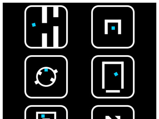 Game Screenshot Blue Pixel 10 Minigames