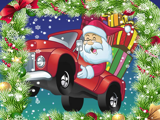 Game Screenshot Christmas Truck Jigsaw