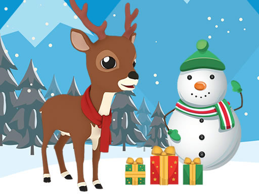 Game Screenshot Christmas Deer Jigsaw