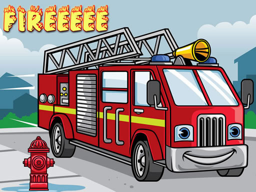 Game Screenshot Fire Truck Jigsaw