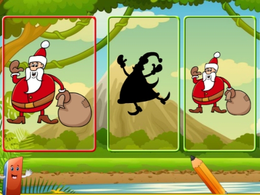 Game Screenshot Santa Shadow Match
