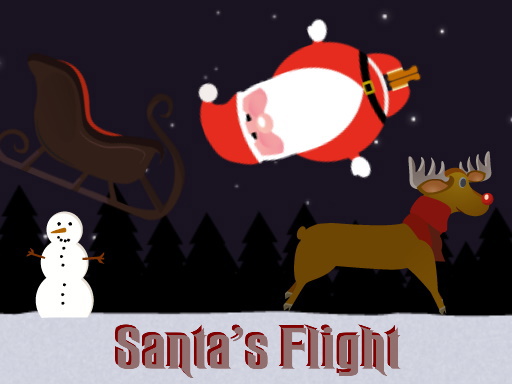 Game Screenshot Santa's Flight