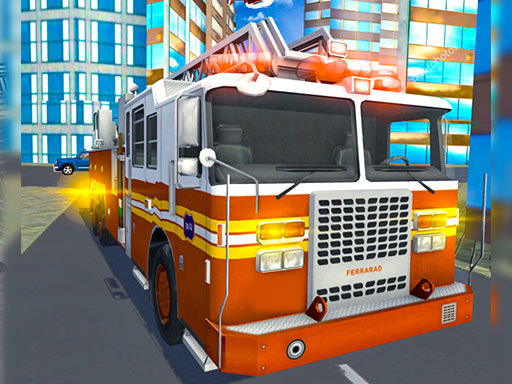 Game Screenshot Fire City Truck Rescue Driving Simulator