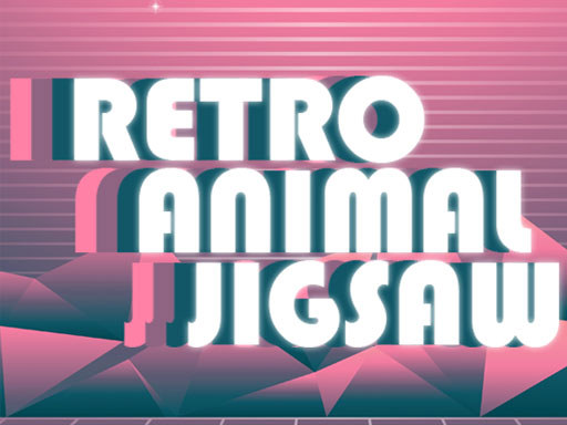 Game Screenshot Retro Animal Jigsaw