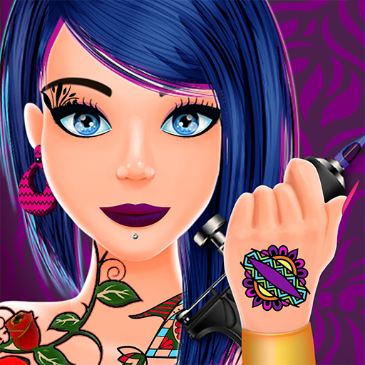 Game Screenshot Tattoo Salon Art Design