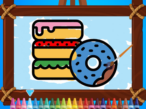 Game Screenshot Kids Coloring Bakery