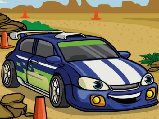 Game Screenshot Racing Cartoons Jigsaw