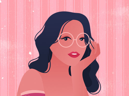 Game Screenshot Curly Haired Jigsaw