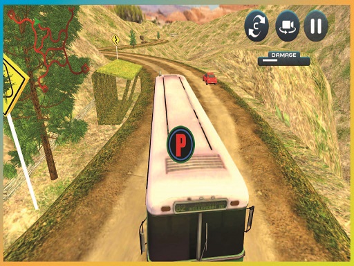 Game Screenshot Uphill Passenger Bus Drive Simulator : Offroad Bus