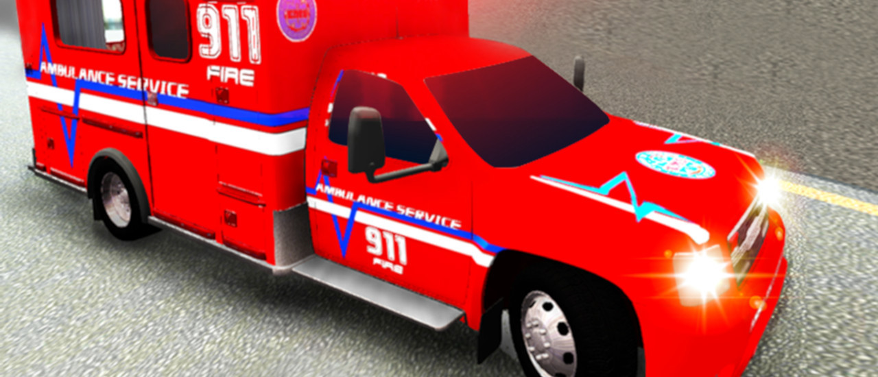 Game Screenshot City Ambulance Driving
