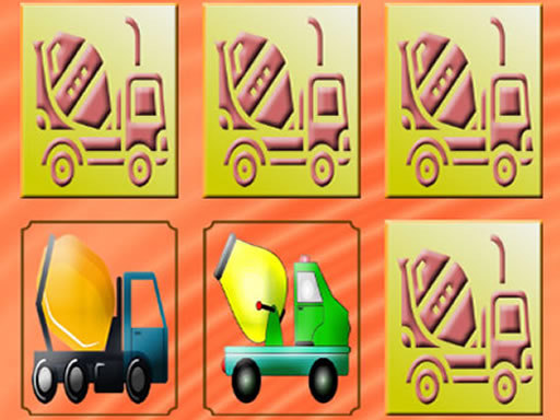 Game Screenshot Mixer Trucks Memory
