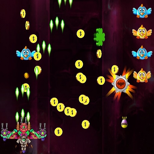 Game Screenshot Space Attack Chicken Invaders